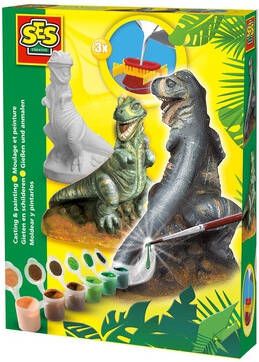 SES Gieten en schilderen T rex
