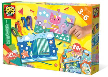 SES Creativ e&#xAE, Ik leer lijmen en vormen herkennen