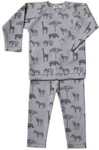 Snoozebaby Storm Grey Pyjama Set