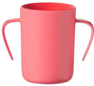 Tommee Tippee  360 graden Easiflow beker met handgrepen 6m+ roze Roze/lichtroze Gr.125ml-250ml