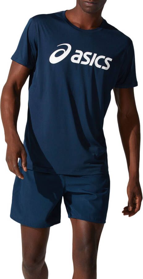 ASICS hardloopshirt Core donkerblauw