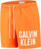 Calvin Klein Medium Drawstring swimsuit , Oranje, Heren online kopen
