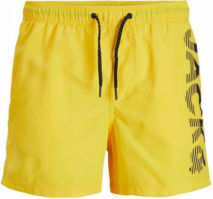 JACK & JONES zwemshort JPSTCRETE geel