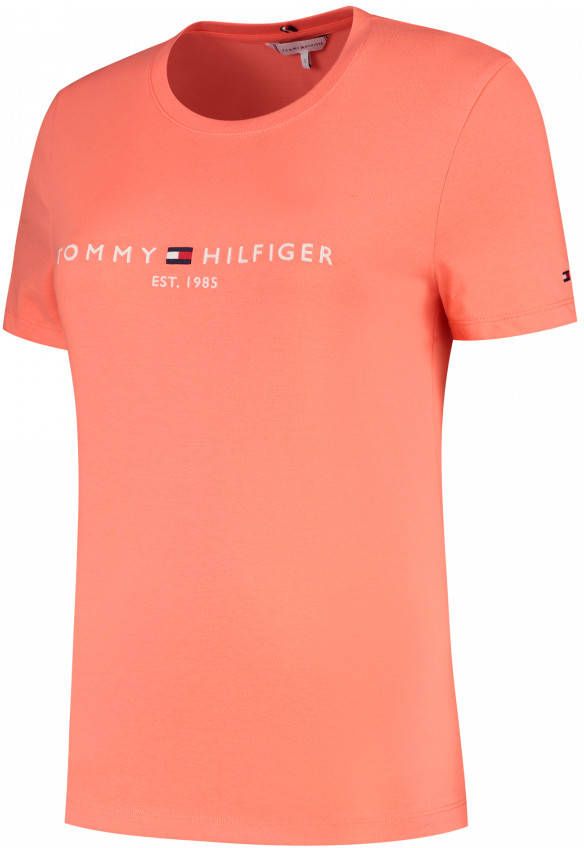 Tommy Hilfiger T shirt Korte Mouw REGULAR HILFIGER C NK TEE SS