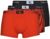 Calvin Klein Boxershorts Trunk 3 Pack Rood online kopen