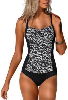 Lascana Badpak Afslankend eendelig zwempak Clara