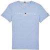 Tommy Hilfiger ! Jongens Shirt Korte Mouw -- Blauw Katoen online kopen