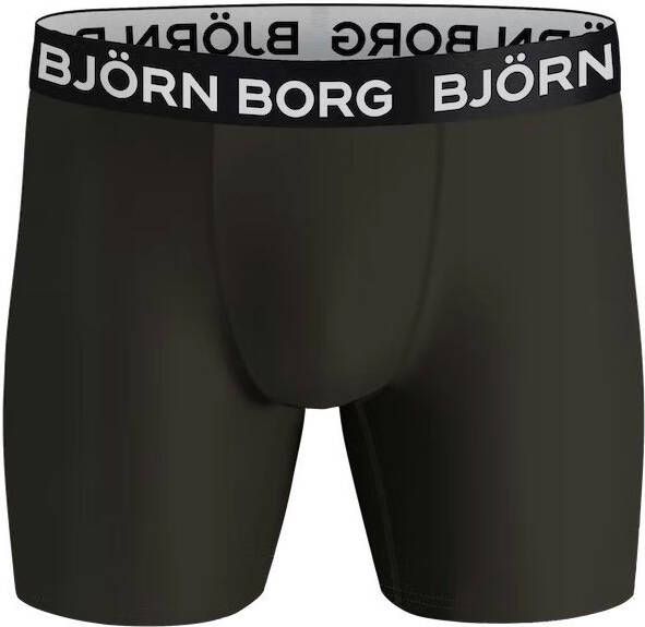 Bjorn Borg 3 Pack Performance Boxers Multicolour