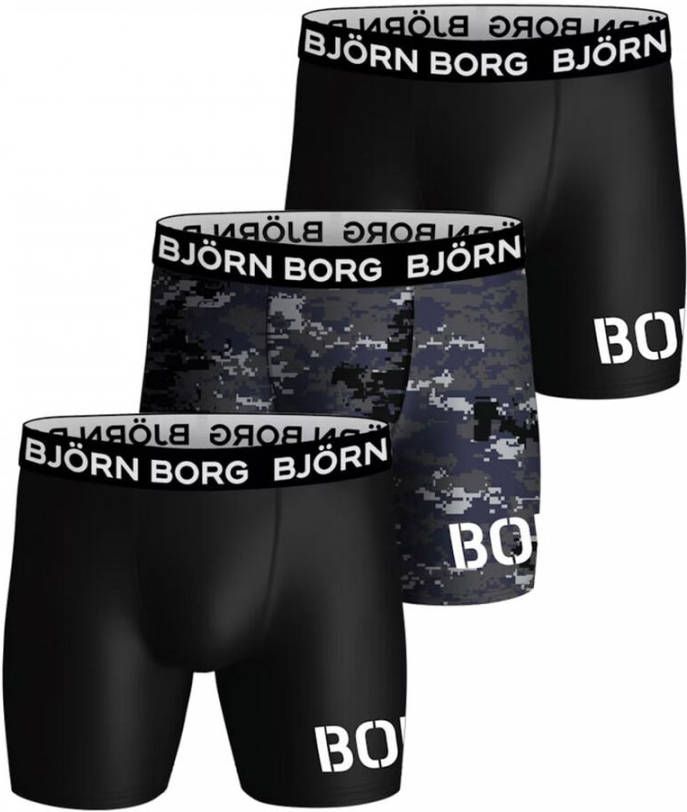 Bjö, rn Borg Performance Boxershort Verpakking 3 Stuks Heren