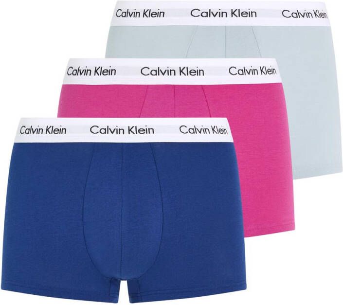Calvin Klein Boxershorts Low Rise Trunk 3 Pack black
