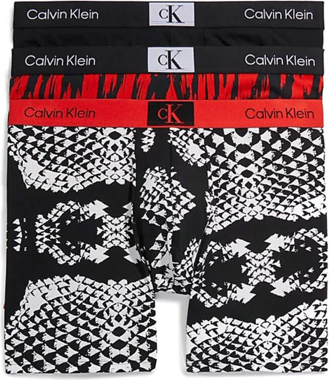 Calvin Klein Boxershorts Trunk 3 Pack Rood