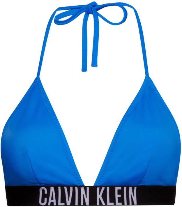 Calvin Klein Bralettes Triangle RP Blauw