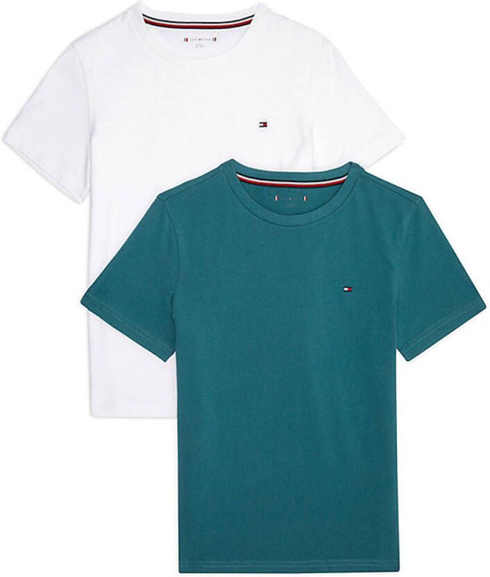 Tommy Hilfiger Nachtmode & Loungewear Boys 2 Pack Cn Tee Short Sleeve Roze