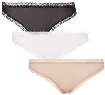 Calvin Klein 3 stuks Bottoms Up Refresh Bikinis