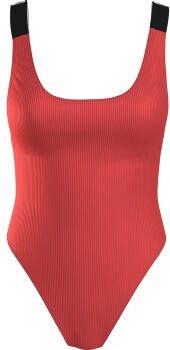 Calvin Klein Intense Power Rib Scoop Plus Swimsuit