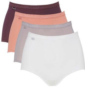 Sloggi 4 stuks Basic Plus Maxi Color