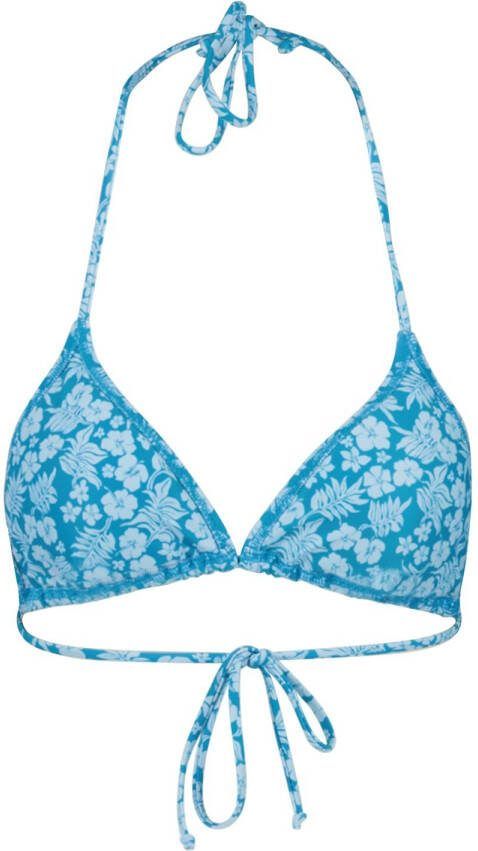 America Today Dames Bikinitop Amber Top Aop Blauw