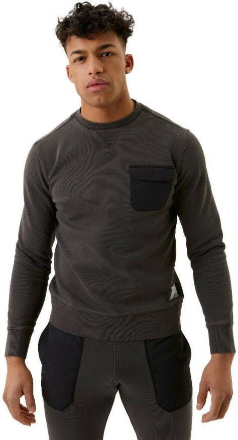 Björn Borg sportsweater Sthlm Regular Crew antraciet