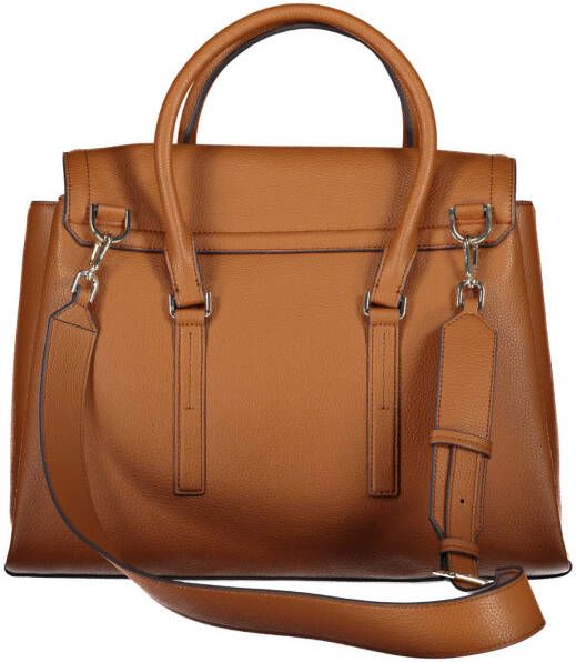 Calvin Klein ck elevated satchel md , Bruin, Dames