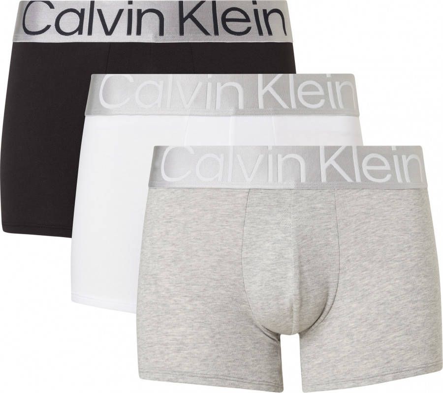 Calvin Klein Boxershorts 3 pack nb3130a mpi , Grijs, Heren