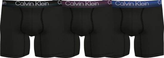 Calvin Klein Modern Structure boxershorts met logoband in 3 pack