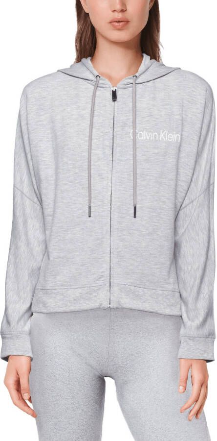 Calvin Klein Sweatvest met capuchon en trekkoord
