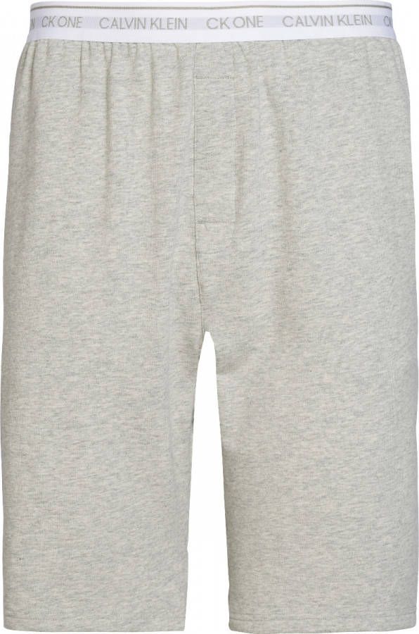 Calvin Klein Nachtmode & Loungewear Sleep Short Grijs