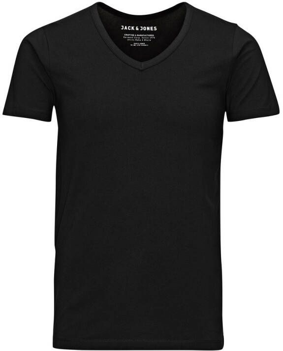 Jack & Jones T shirt SLIM FIT BASIC TEE V NECK met v hals