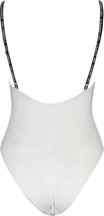 Karl Lagerfeld Costume Mare Kl21Wop01 , Wit, Dames