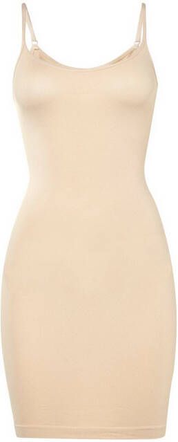 magic bodyfashion dames seamless dress latte