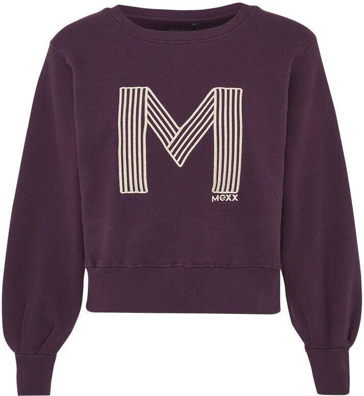 Mexx dames oversized sweatshirt donker