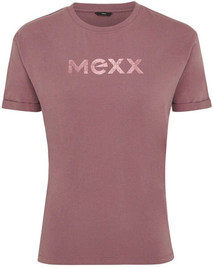 Mexx dames t shirt mauve