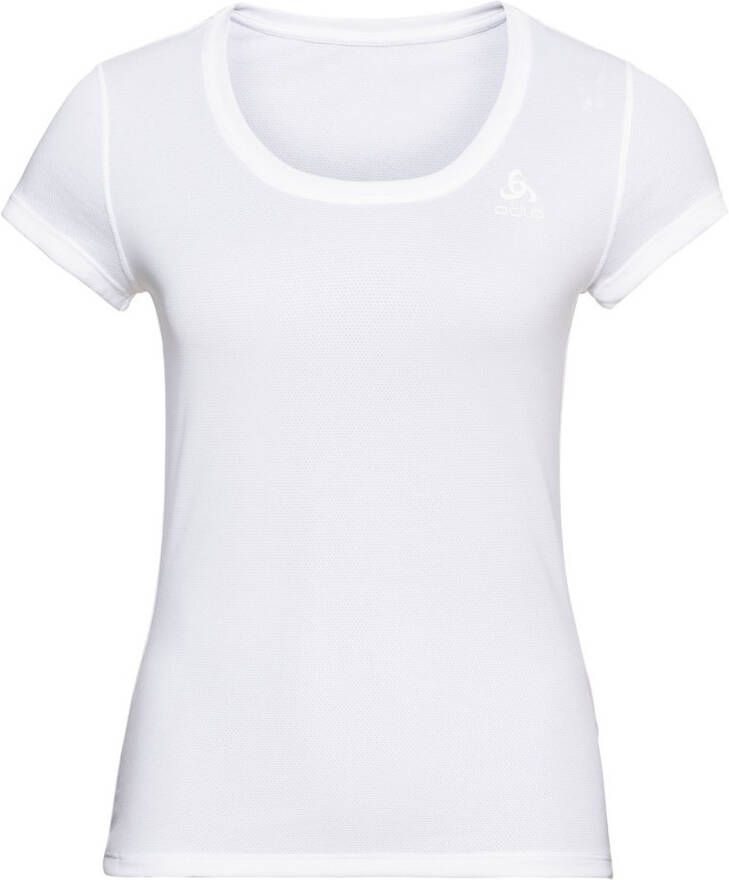 Odlo Active F Dry Light Eco Shortsleeve Shirt Dames Wit