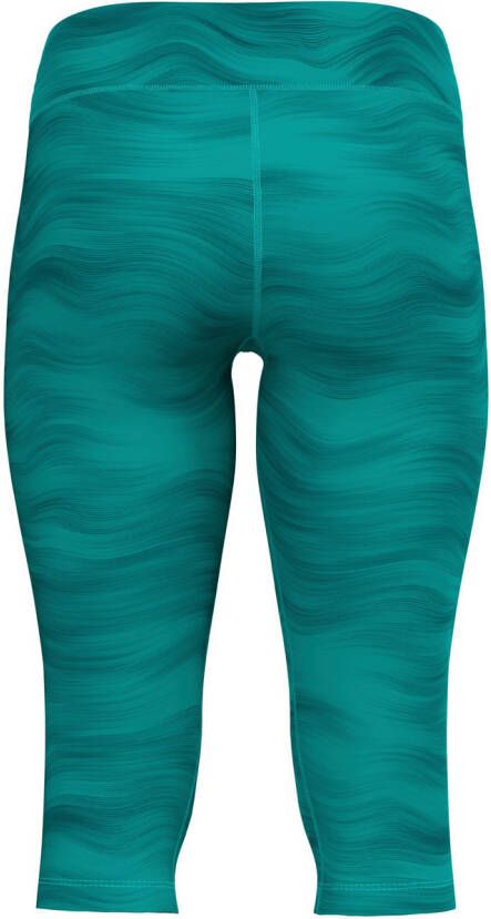 Odlo Essential Soft Print 3/4 Legging Dames Jade