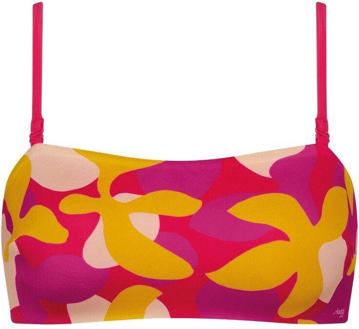 Sloggi dames shore flower horn reversible bandeau top
