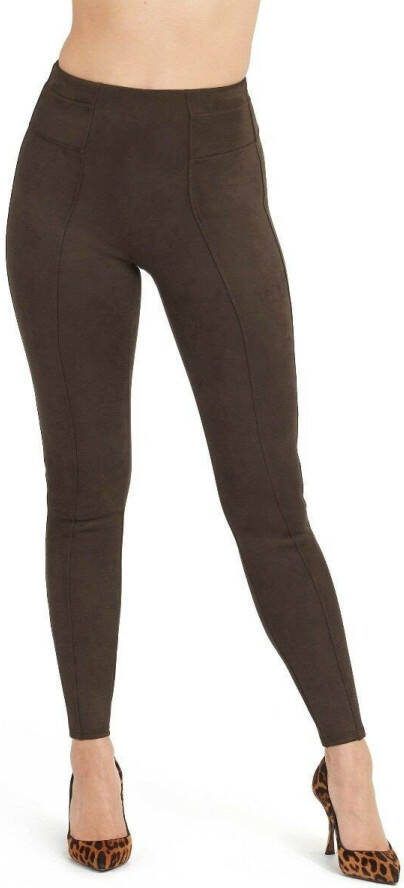Spanx High waist legging van imitatiesuè, de