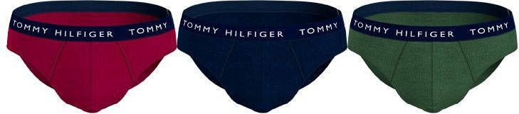 Tommy Hilfiger 3 pack boxerhort brief groen/blauw/rood