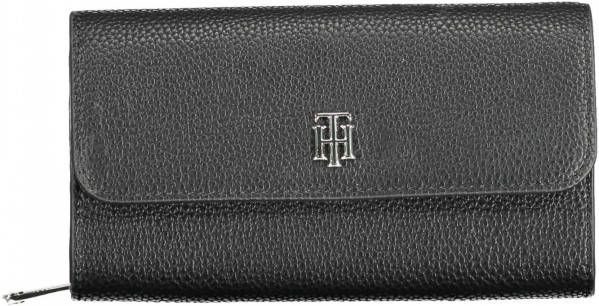 Tommy Hilfiger Het element grote klep portemonnee , Zwart, Dames