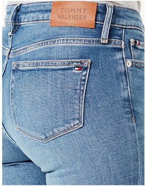 Tommy Hilfiger Damen Jeans Venice Slim RW TEO Slim Fit , Blauw, Dames