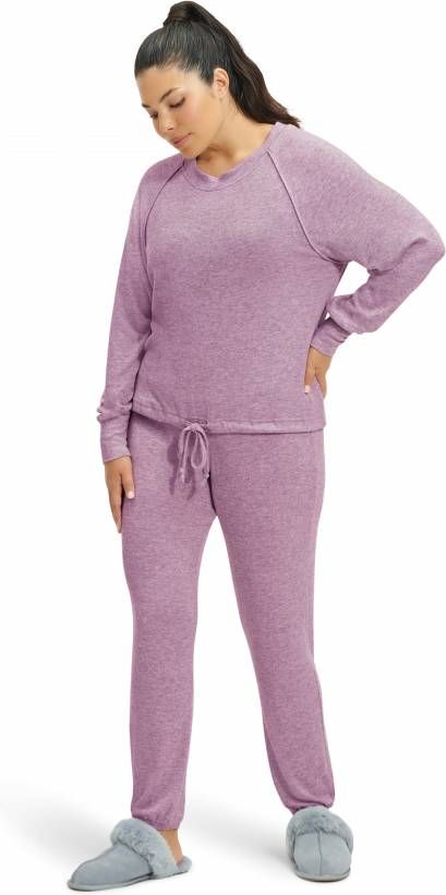 Ugg Gable Pyjama voor Dames in Purple Punch Heather,, Breien
