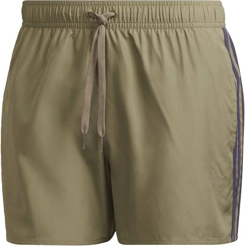 adidas Zwemshorts Classic 3 Stripes Groen/Navy