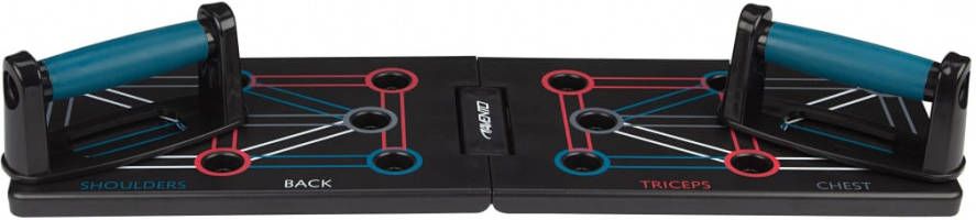 Avento Push up Bord Opvouwbaar 64 X 20 Cm Zwart