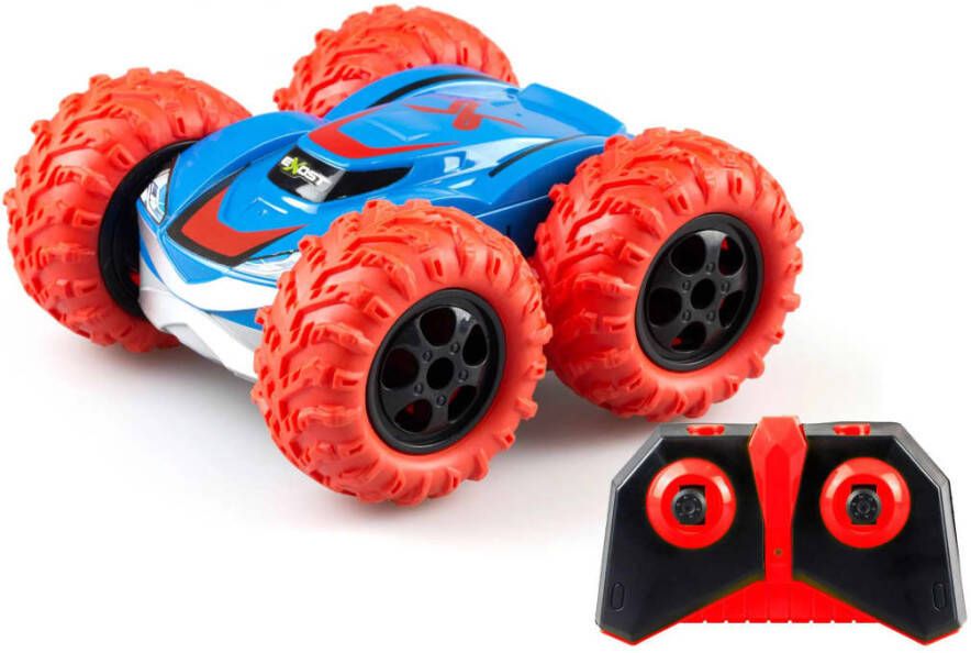 Speelgoed de Betuwe Exost Stuntauto Radiografisch Bestuurbaar 360 Cross Ii Blauw