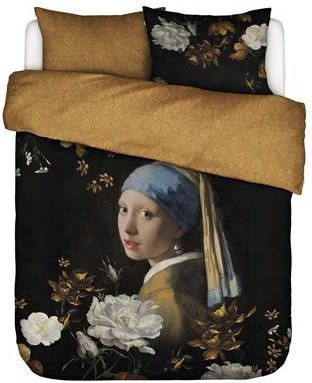ESSENZA Floral Girl dekbedovertrekset van katoensatijn 215TC inclusief kussenslopen