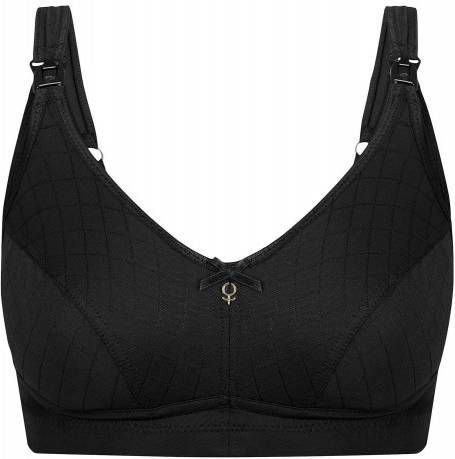 Abecita voedingsbh Leonarda zwart