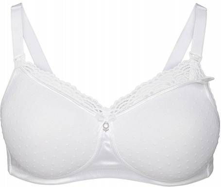 Abecita voorgevormde voedingsbh wit