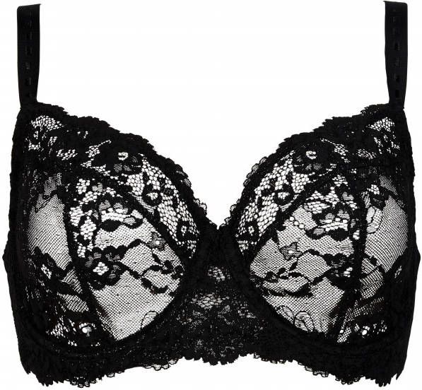 After Eden D-cup & up NIKKI ● ZWARTE KANTEN BEUGEL BH