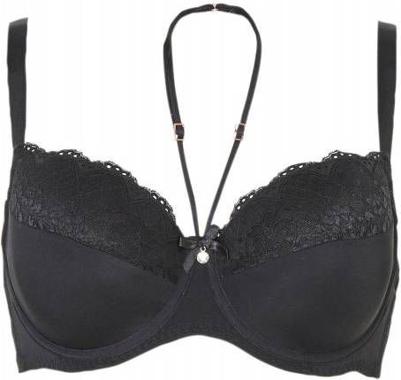 After Eden D cup & up voorgevormde beugelbh Granada zwart