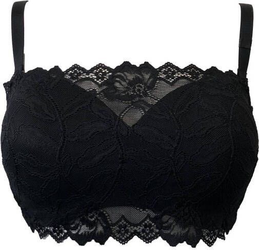 After Eden strapless voorgevormde beugelbh Anna zwart