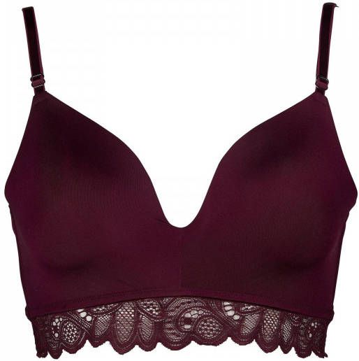 After Eden voorgevormde bh zonder beugel Bambi donkerrood